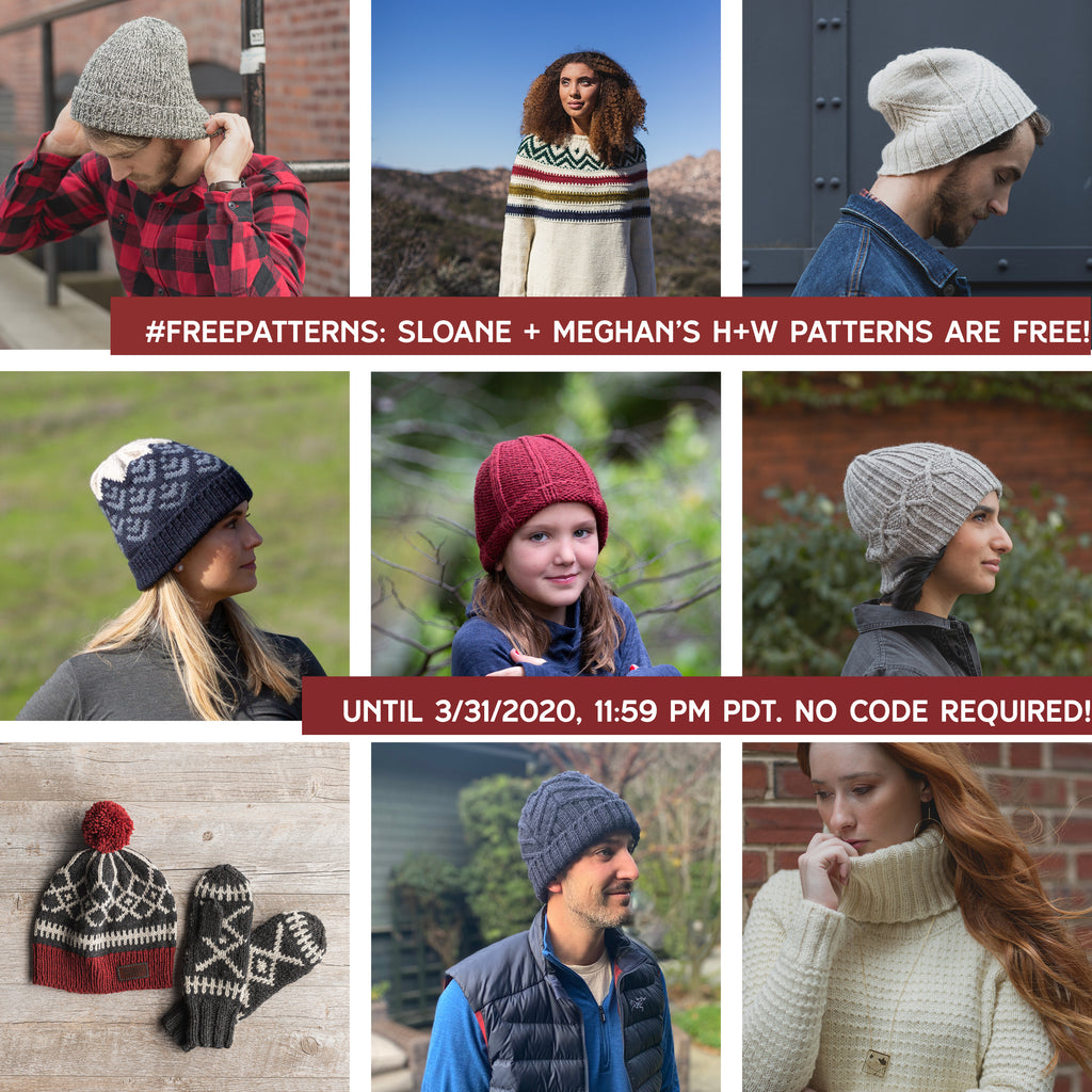 Free Patterns: A Little Bright Spot in These Crazy Days