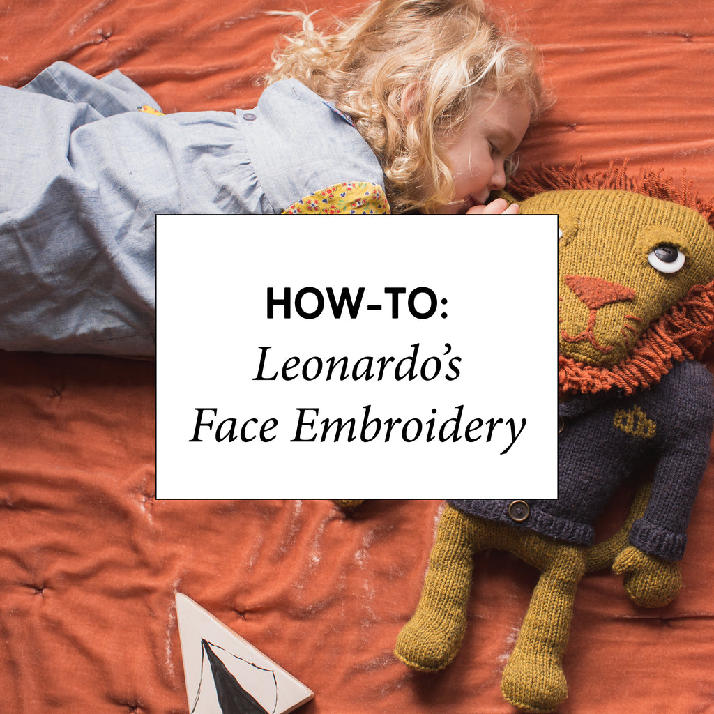 How-To: Leonardo's Face Embroidery