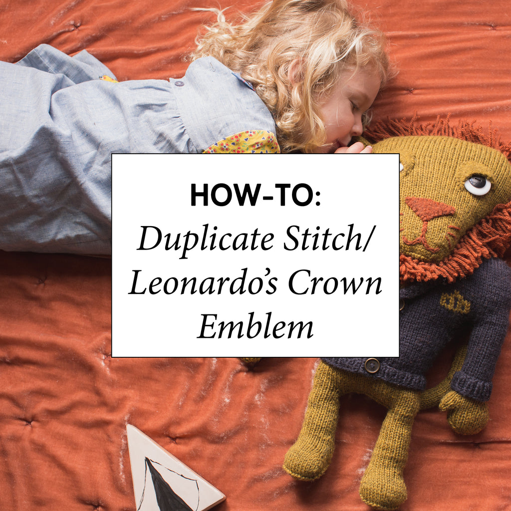 How-To: Duplicate Stitch / Leonardo's Crown Emblem