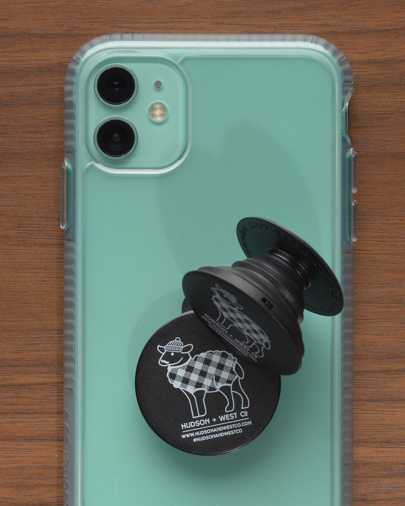 Hipster Sheep Pop Socket